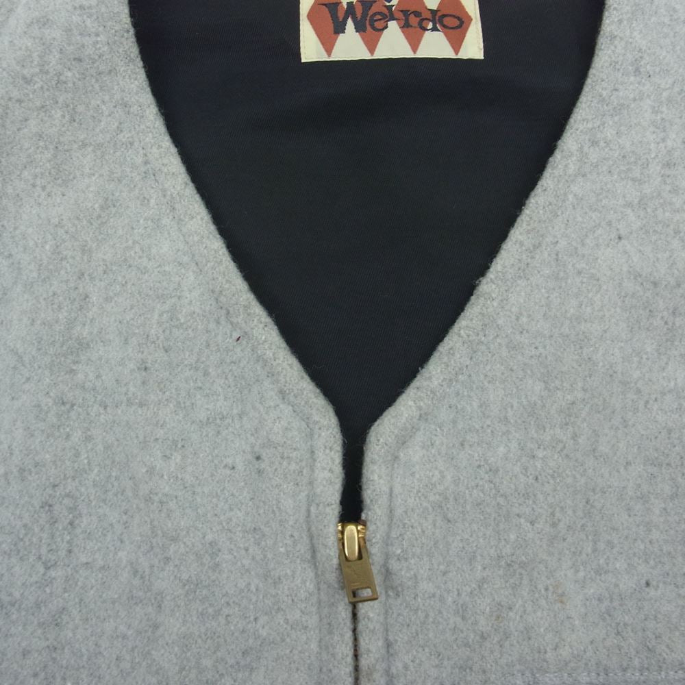 WEIRDO ウィアード 16AW WRD-16-AW-06 FUCK U VEST ファックユー ベスト グレー系 M【中古】