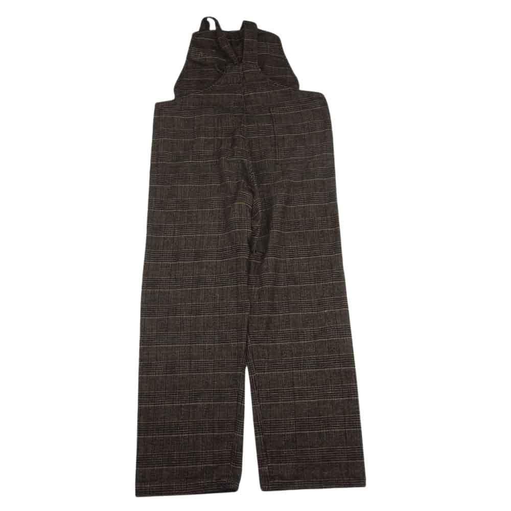 WEIRDO ウィアード 19AW WRD-19-AW-17 GROWN UP CHECK OVERALL チェック オーバーオール パンツ ブラウン系 M【中古】