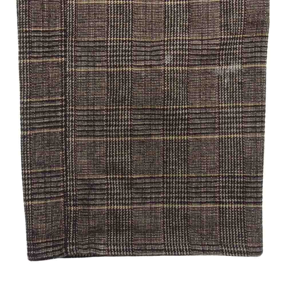 WEIRDO ウィアード 19AW WRD-19-AW-17 GROWN UP CHECK OVERALL チェック オーバーオール パンツ ブラウン系 M【中古】
