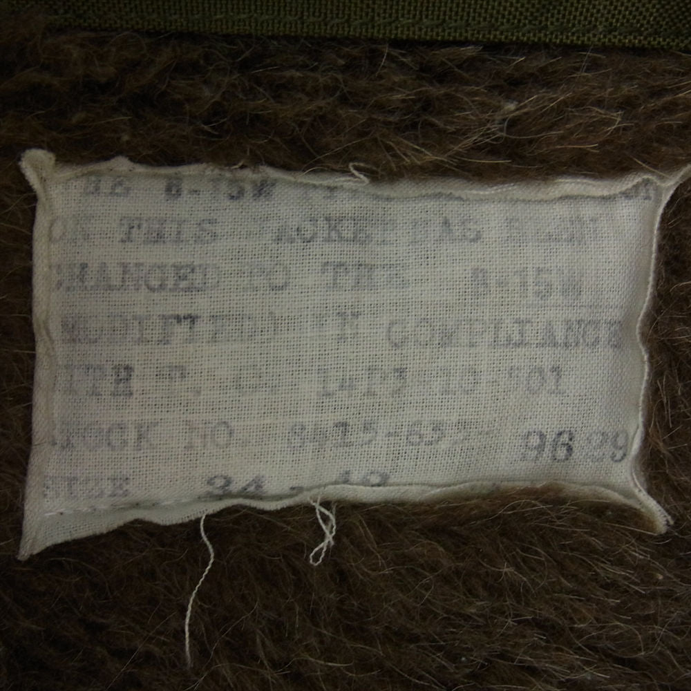 WEIRDO ウィアード 19AW WRD-19-AW-03 NONCONFORMIST B-15 Jacket ミリタリー フライト ナイロン ボア ジャケット カーキ系 34-42【中古】