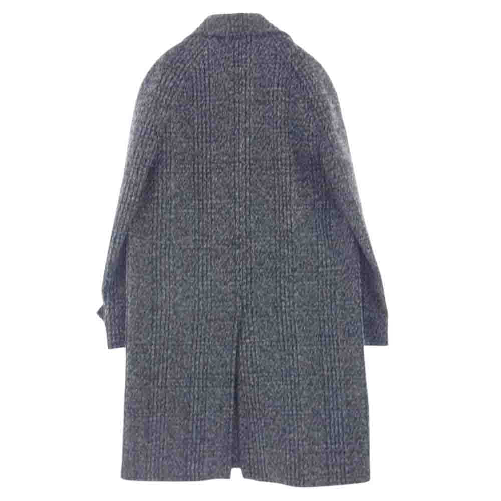 CELINE セリーヌ 19AW 2M221730E MAC COAT ツイード チェスター マック コート グレー系 36【中古】