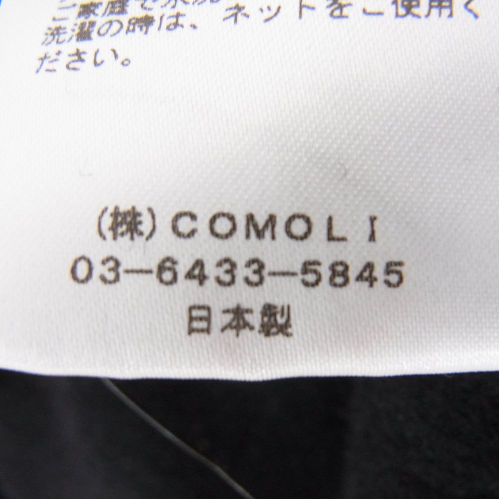 COMOLI コモリ 21AW U03-05007 ウール天竺長袖タートルネック ニット