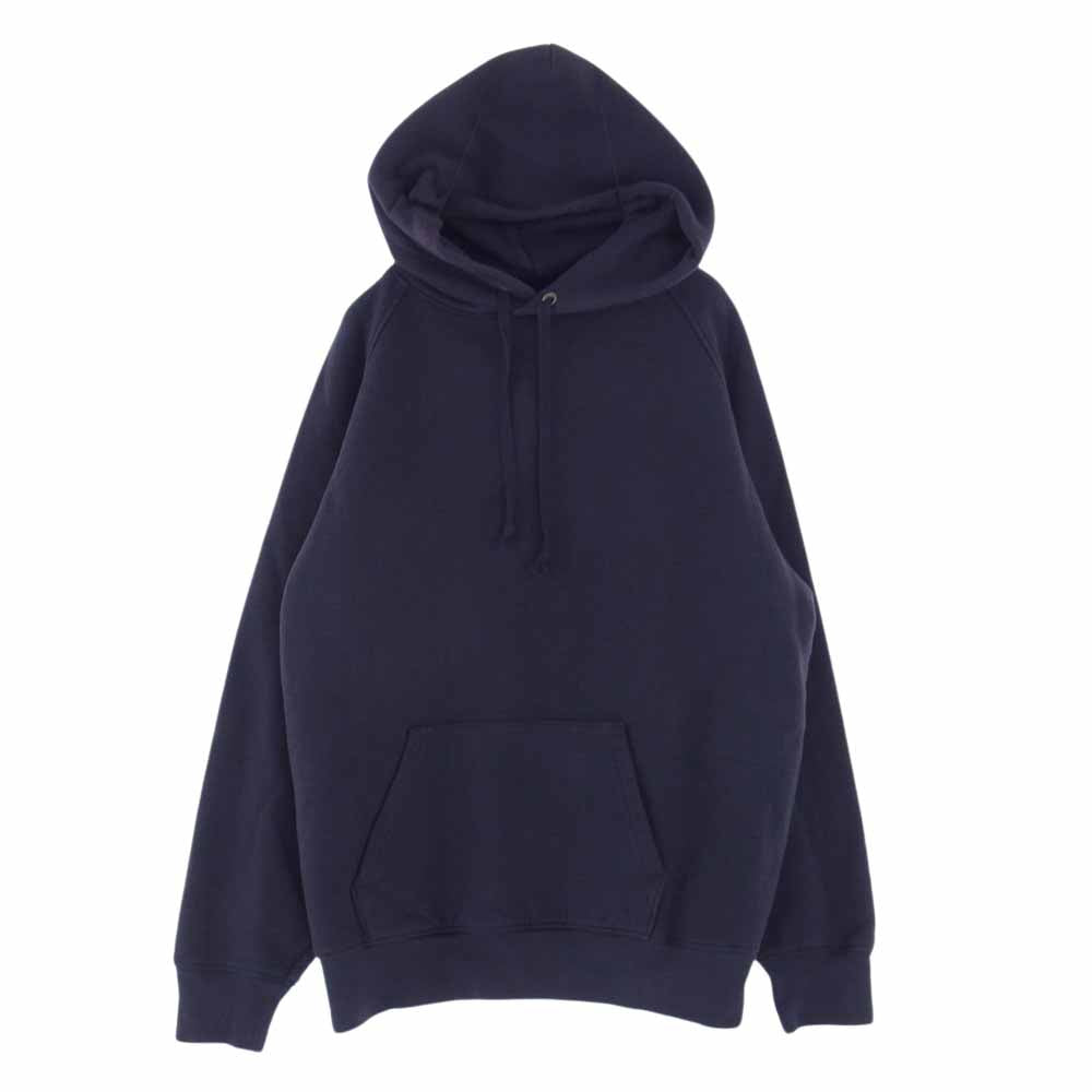 COMOLI コモリ 21AW U03-05002 コットン吊裏毛パーカー プルオーバー パーカー パープル系 L【中古】