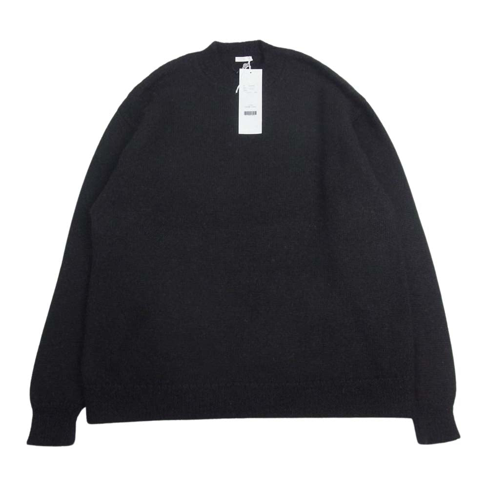 comoli 21aw ブラックアルパカ ニット