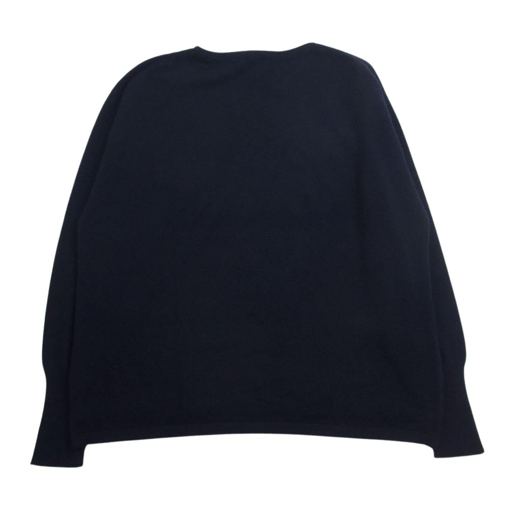 COMOLI コモリ 21AW U03-06005 コモリニット カシミヤセーター ダークネイビー系 F【中古】