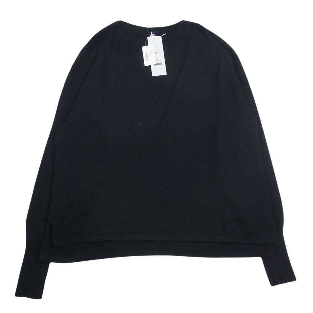COMOLI コモリ 23SS X01-06007 ウール和紙 コモリニット ネイビー系 F【中古】
