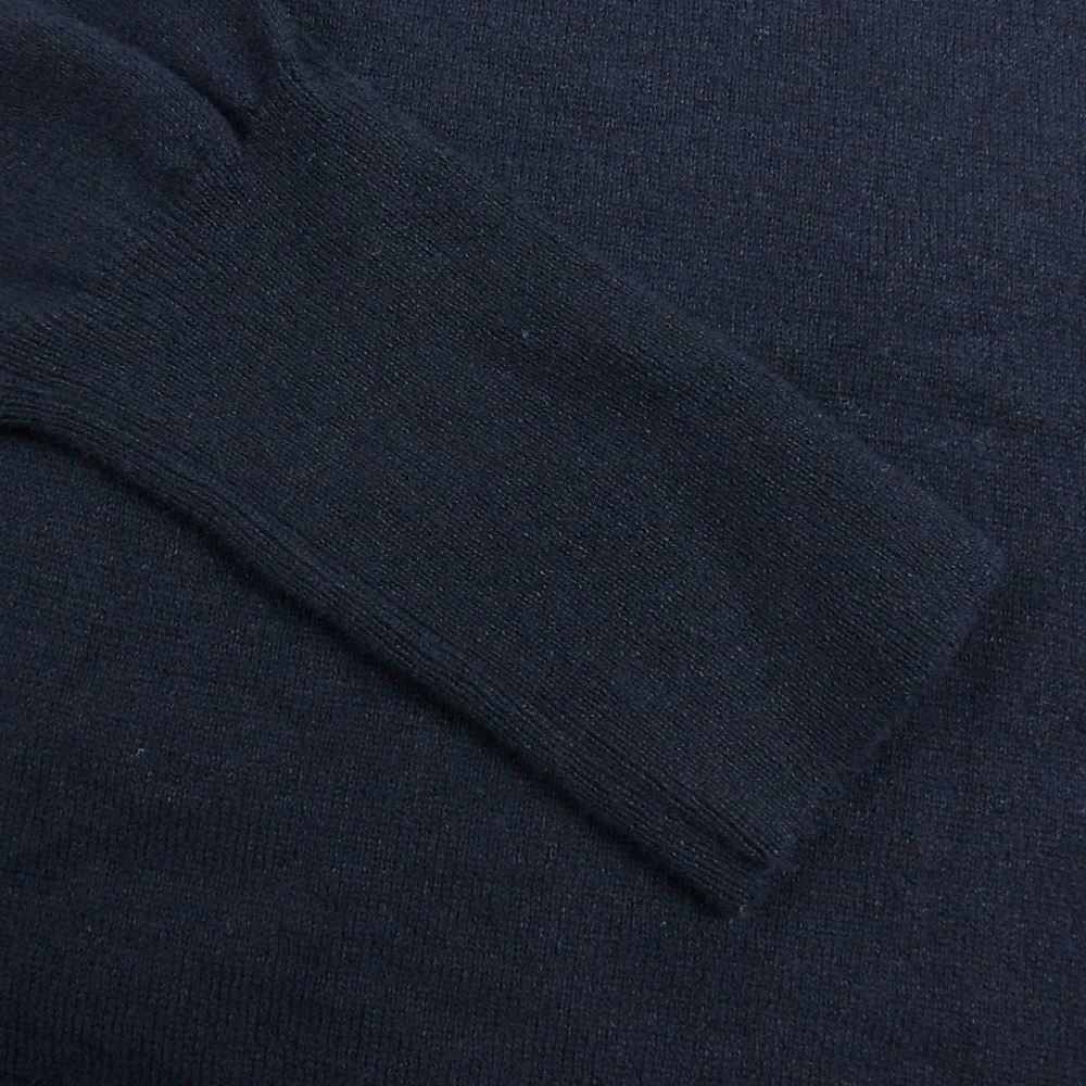 COMOLI コモリ 23SS X01-06007 ウール和紙 コモリニット ネイビー系 F【中古】