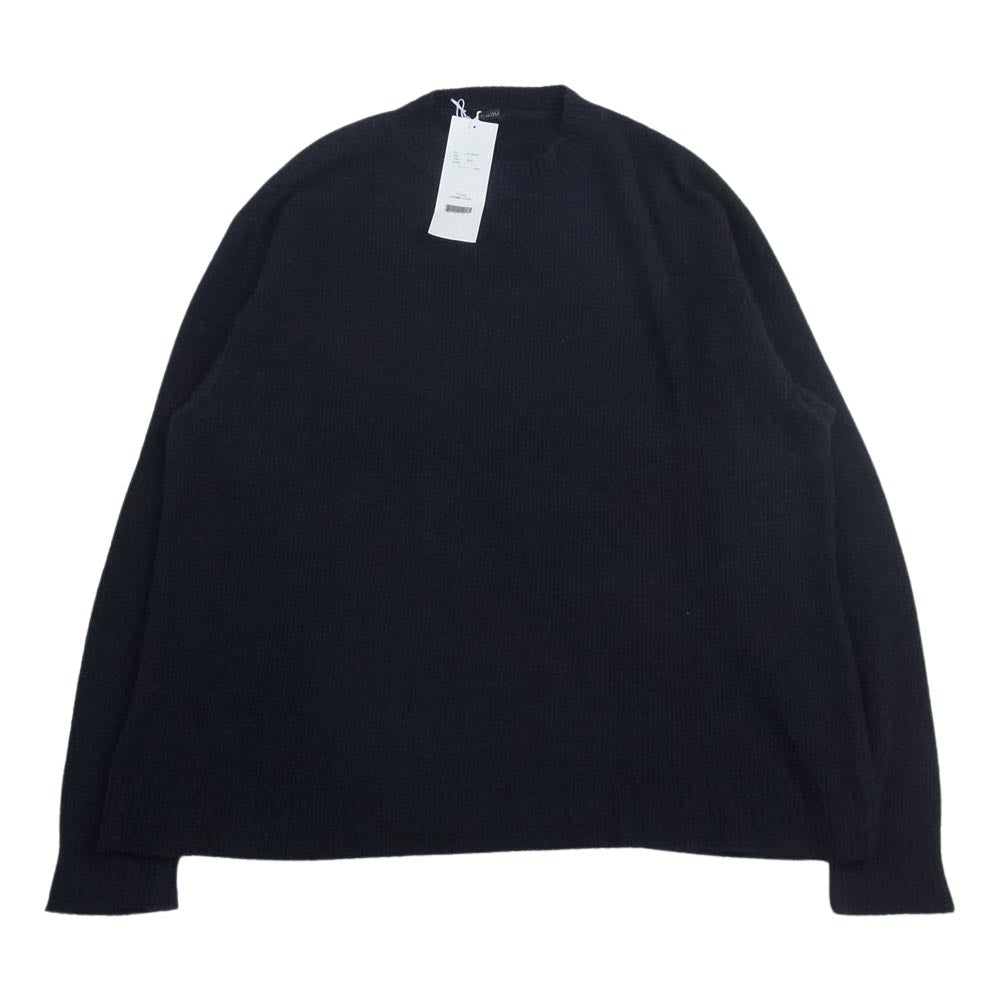 COMOLI コモリ 21AW U03-06008 カシミヤクルーネックニット NAVY ネイビー ダークネイビー系 F【中古】