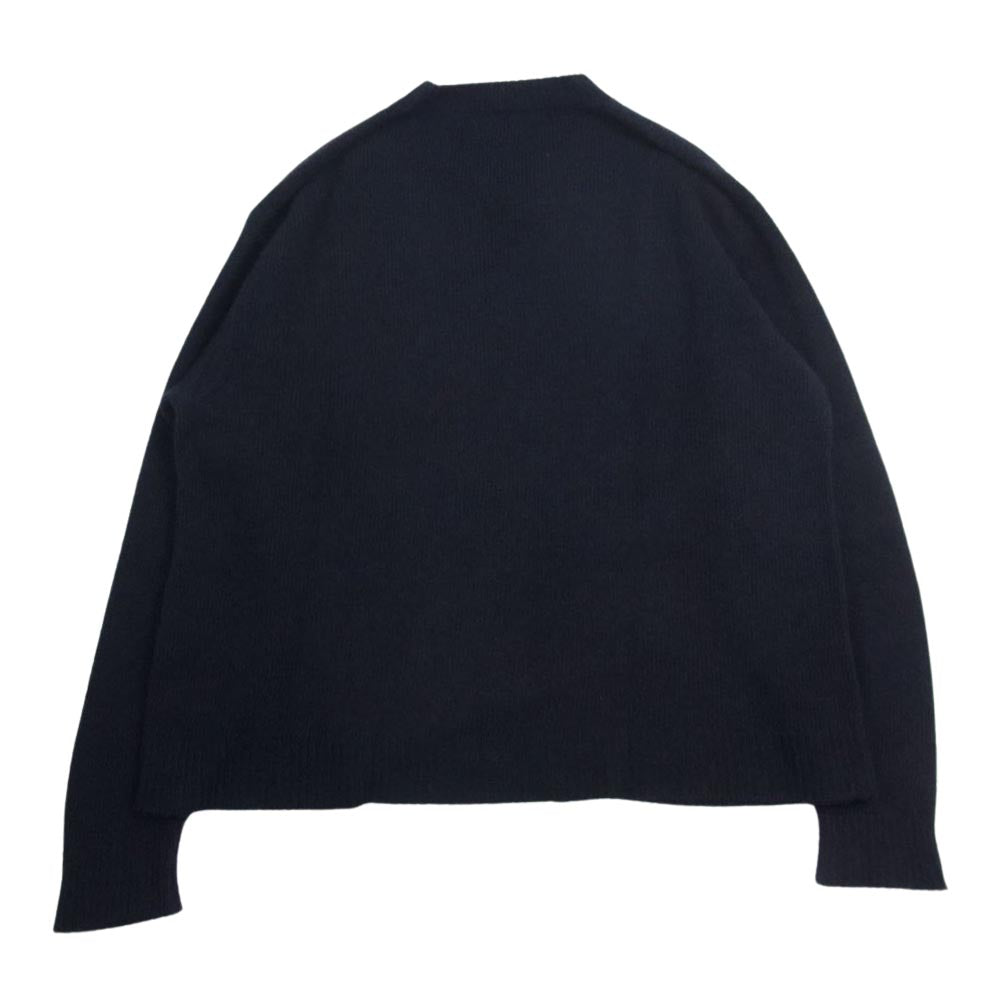 COMOLI コモリ 21AW U03-06008 カシミヤクルーネックニット NAVY ネイビー ダークネイビー系 F【中古】