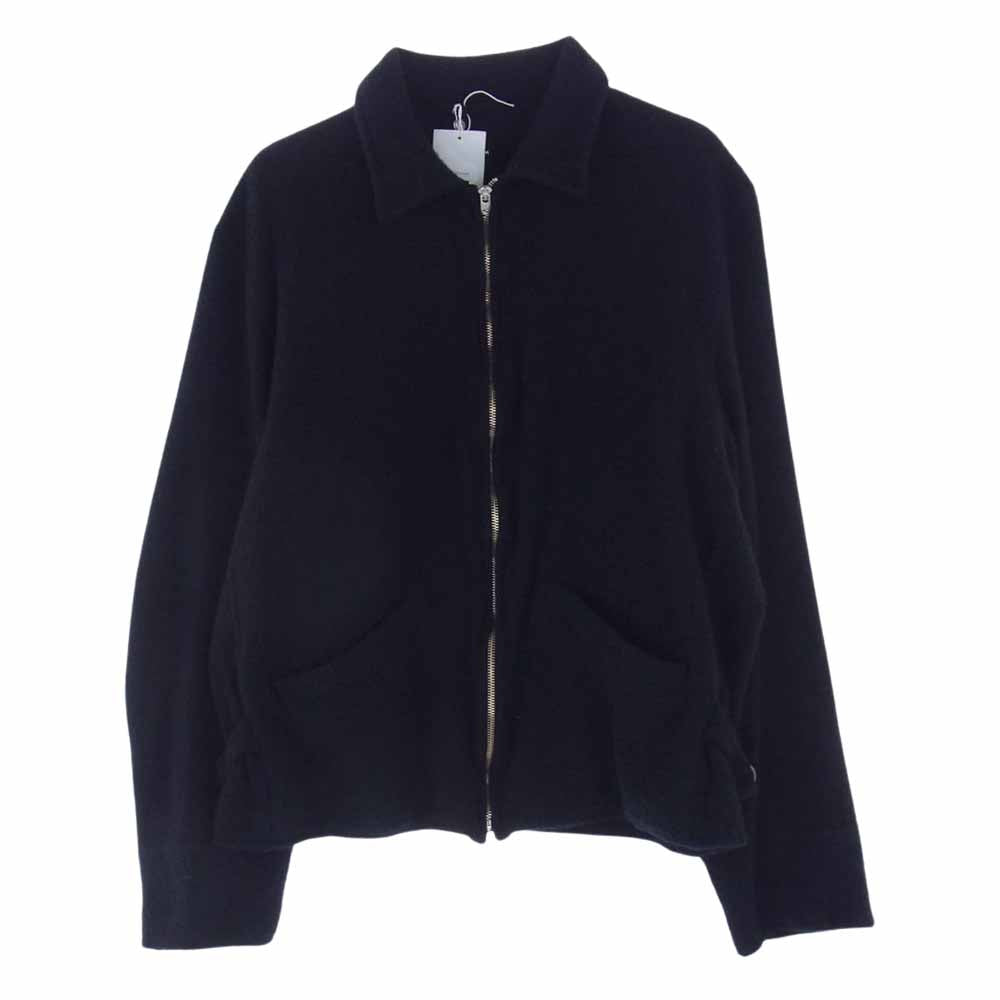 COMOLI コモリ 22AW W03-01009  縮絨ウールジップショートジャケット NAVY ネイビー ネイビー系 3【中古】