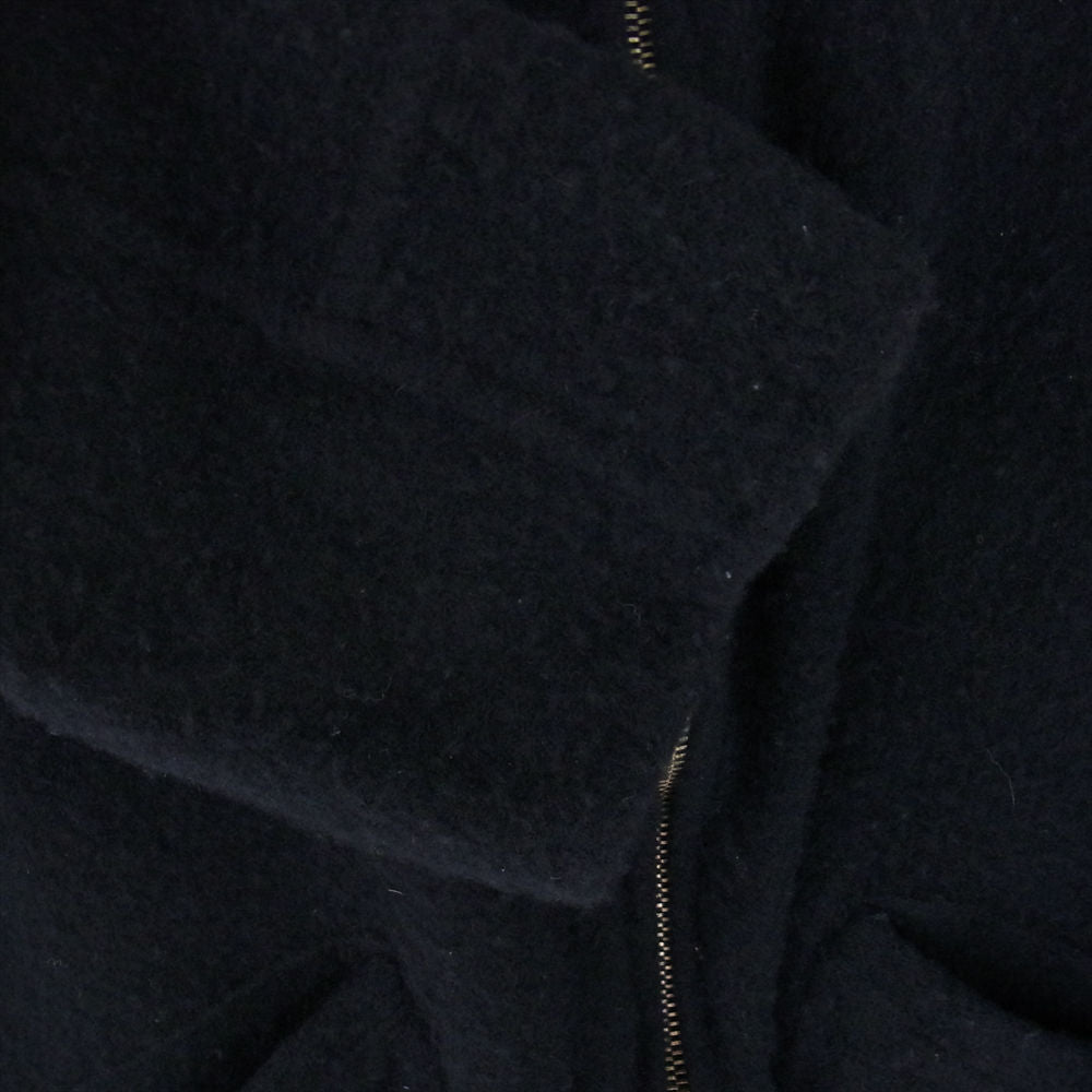 COMOLI コモリ 22AW W03-01009 縮絨ウールジップショートジャケット