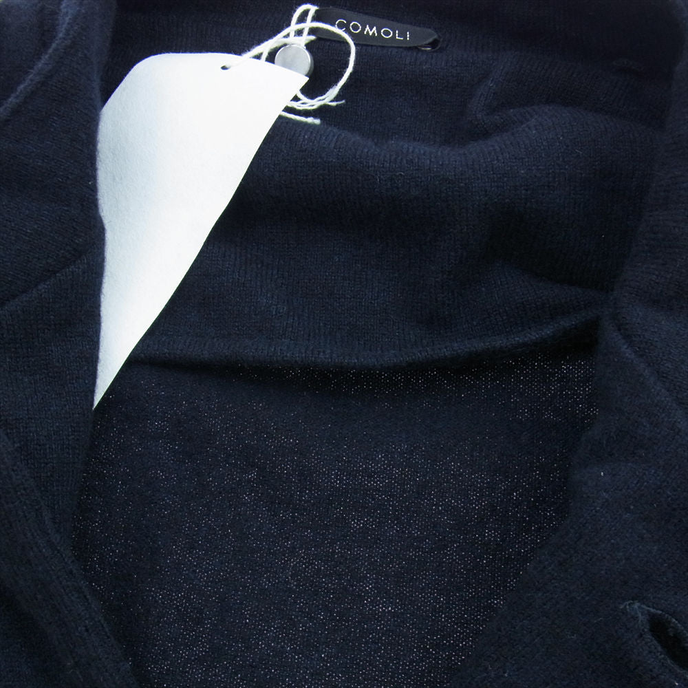 COMOLI コモリ 21AW U03-01008 U03-06002 カシミヤ スタンドカラー