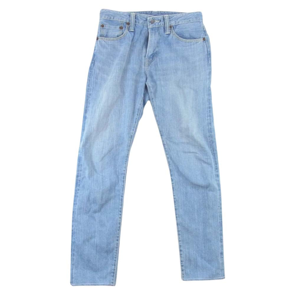 THE FLAT HEAD ザフラットヘッド 3106ZU タイト テーパード ストレート デニム パンツ インディゴブルー系 29【中古】