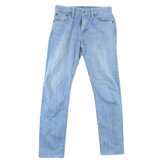 THE FLAT HEAD ザフラットヘッド 3106ZU タイト テーパード ストレート デニム パンツ インディゴブルー系 29【中古】