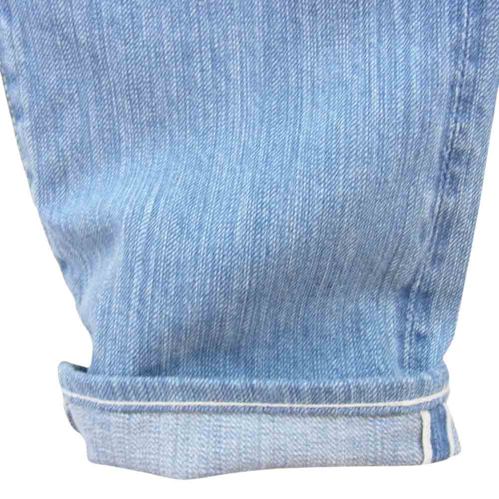 THE FLAT HEAD ザフラットヘッド 3106ZU タイト テーパード ストレート デニム パンツ インディゴブルー系 29【中古】