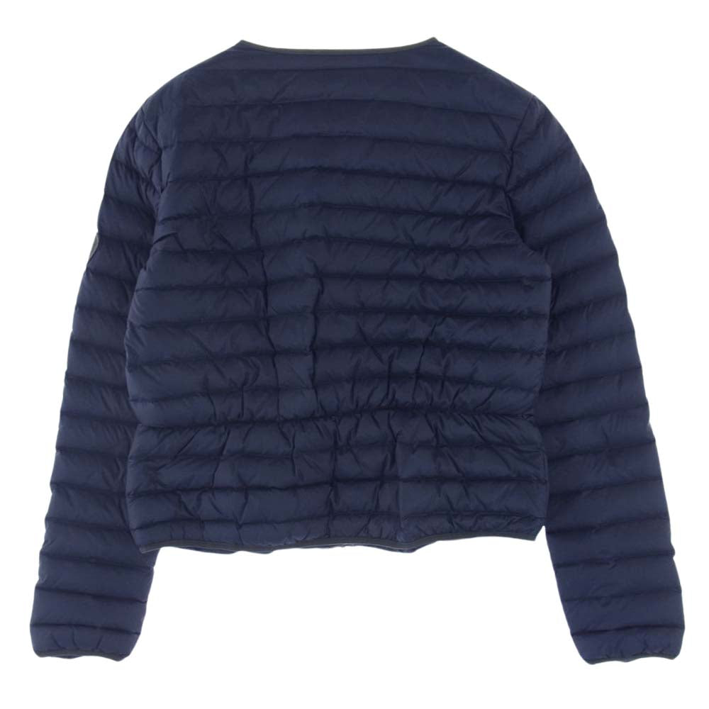 ボンポワンジャポン 袖ワッペン付き インナー ダウンジャケット ダークネイビー系 S【中古】