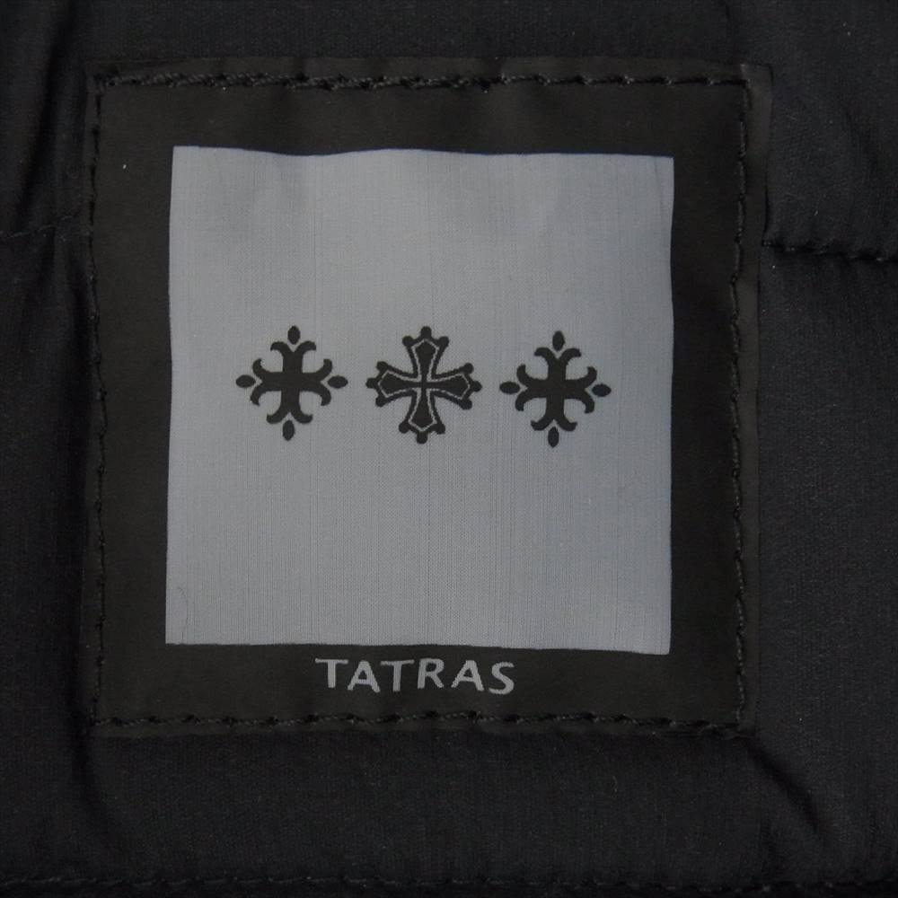 TATRAS タトラス LTA31S4237 国内正規品 フォックスファー ダウンコート ブラック系 02【新古品】【未使用】【中古】