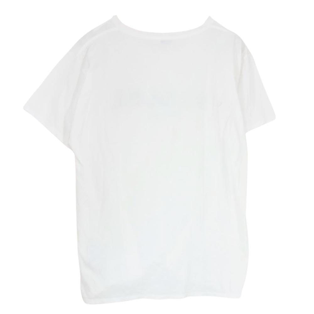 SAINT LAURENT サンローラン 331107 Y2BC1 フロントプリント Tシャツ ホワイト系 XL【中古】