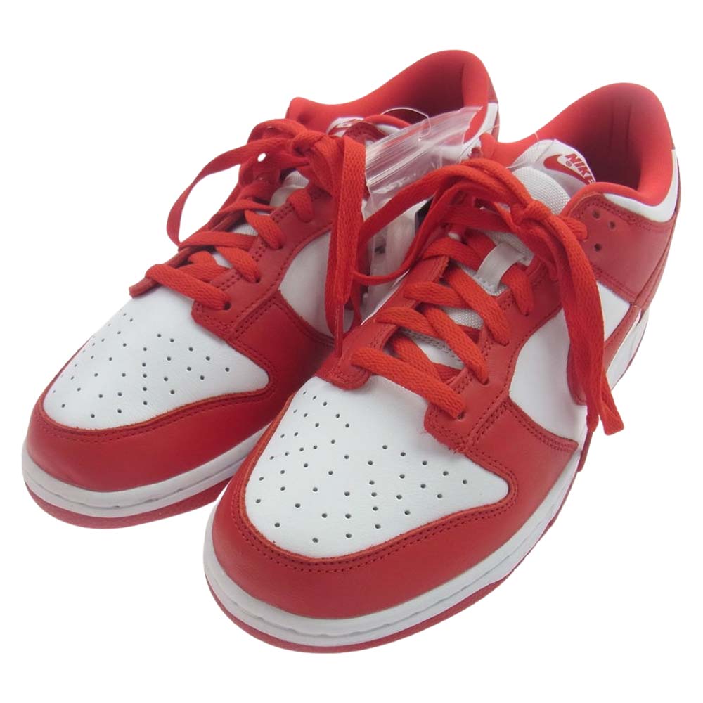 NIKE ナイキ CU1727-100 Dunk Low SP White and University Red ダンク ロー SP ホワイト アンド ユニバーシティレッド スニーカー ホワイト系 レッド系 28.5cm【極上美品】【中古】