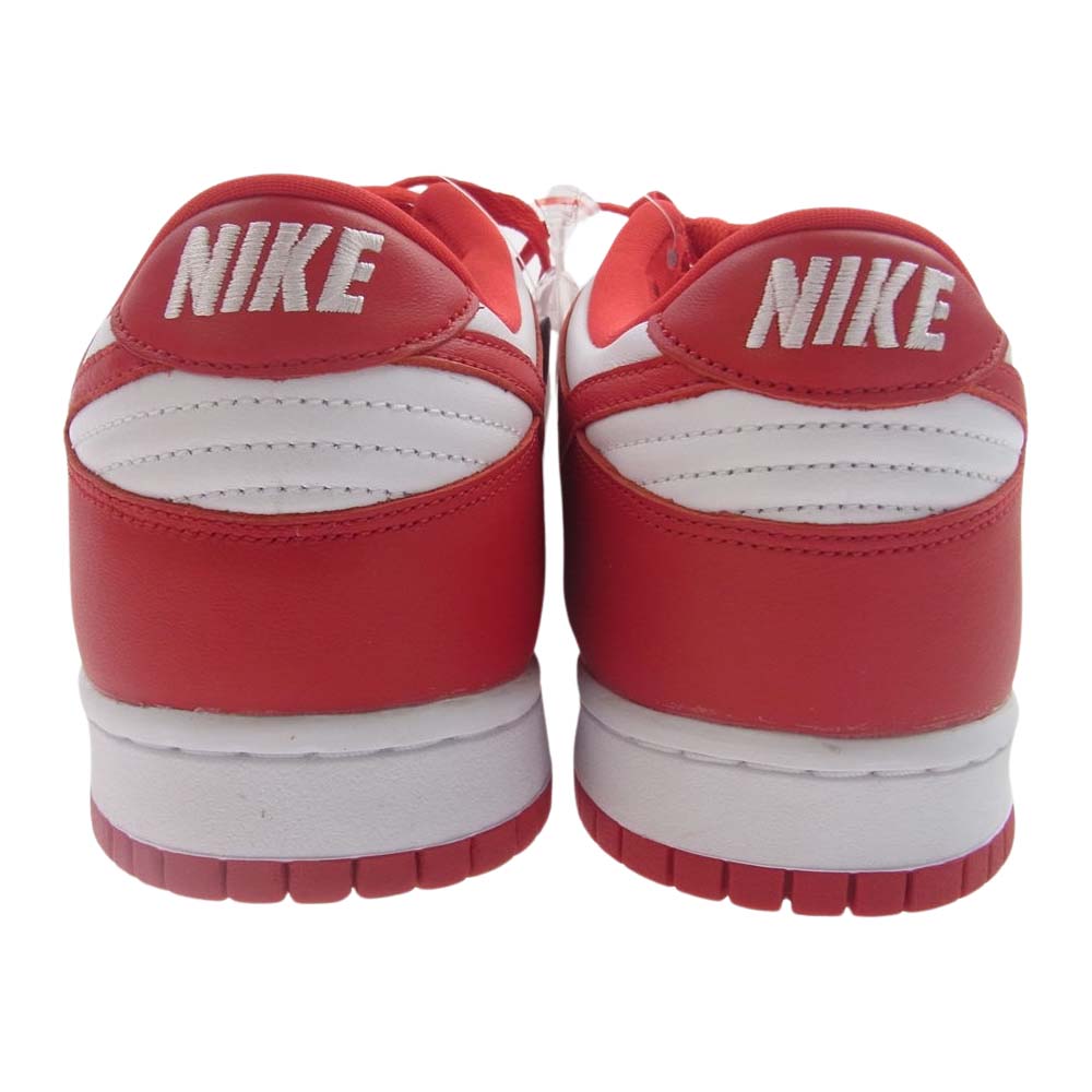 NIKE ナイキ CU1727-100 Dunk Low SP White and University Red ダンク ロー SP ホワイト アンド ユニバーシティレッド スニーカー ホワイト系 レッド系 28.5cm【極上美品】【中古】
