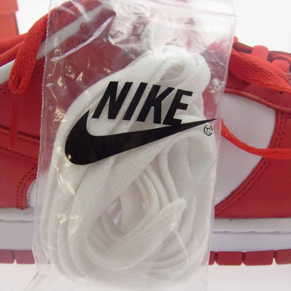 NIKE ナイキ CU1727-100 Dunk Low SP White and University Red ダンク ロー SP ホワイト アンド ユニバーシティレッド スニーカー ホワイト系 レッド系 28.5cm【極上美品】【中古】
