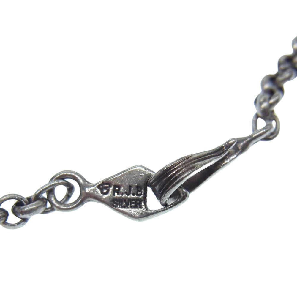 R.J.B アールジェイビー ペンダント ネックレス シルバー系【中古】