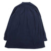 COMOLI コモリ 17AW L03-02004 コットン パネル バンドカラー シャツ 長袖 ネイビー系 2【中古】