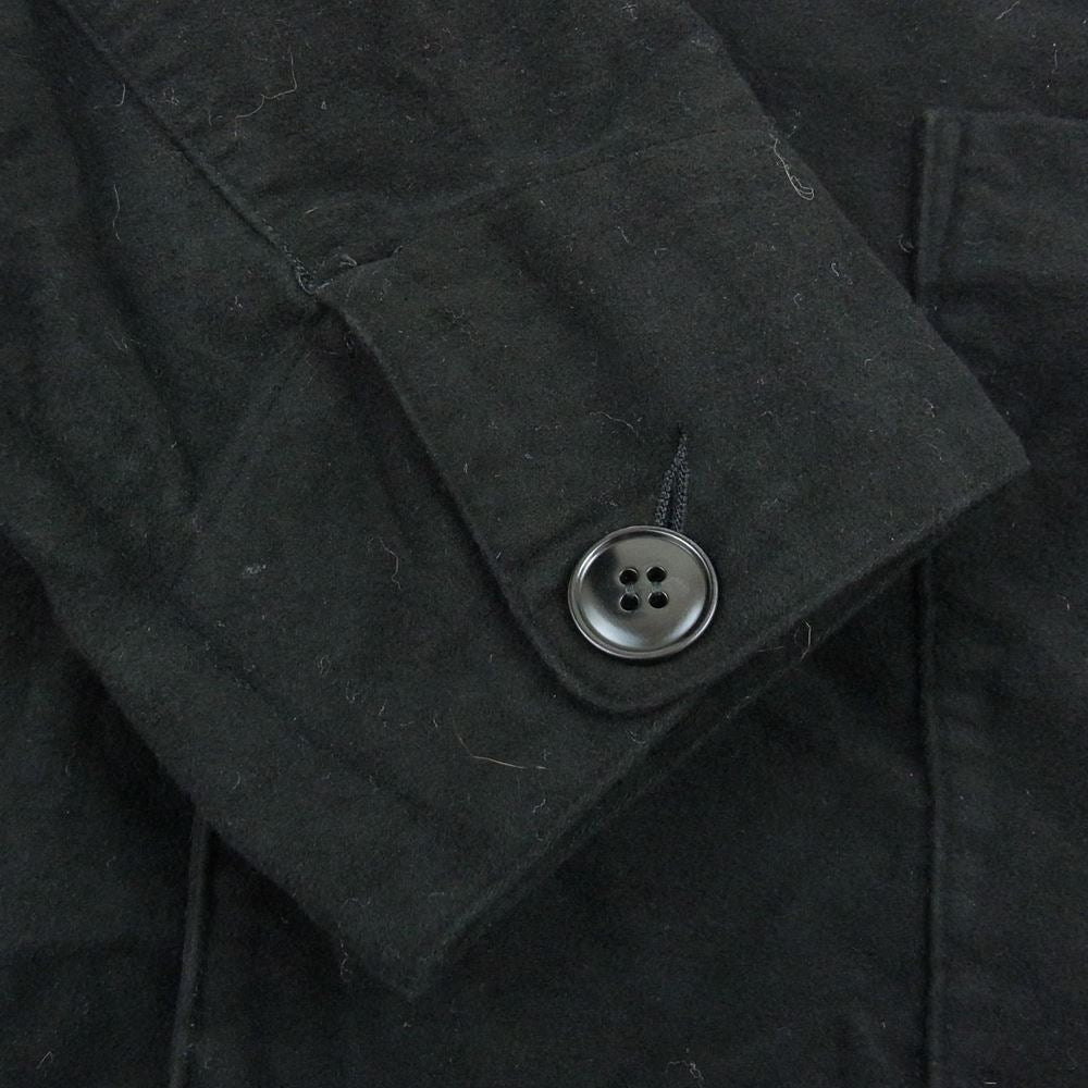 COMOLI コモリ 21AW U03-01004 カバーオール モールスキン ジャケット 長袖 ブラック系 2【中古】
