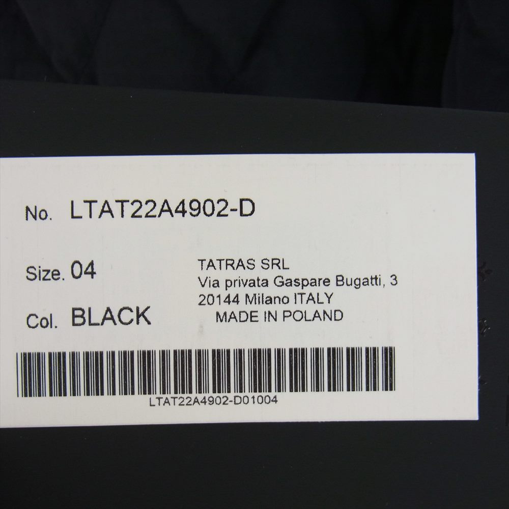 TATRAS タトラス LTAT22A4902-D MIMI ミミ ダウンコート ブラック系 XL 04【中古】