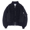 Sacai サカイ 16CDGW-49 DSMG限定 ドーバーストリートマーケット銀座別注 SACAI GEM サカイジェムコレクション ナポレオン MA-1 ブルゾン ブラック系 1【中古】