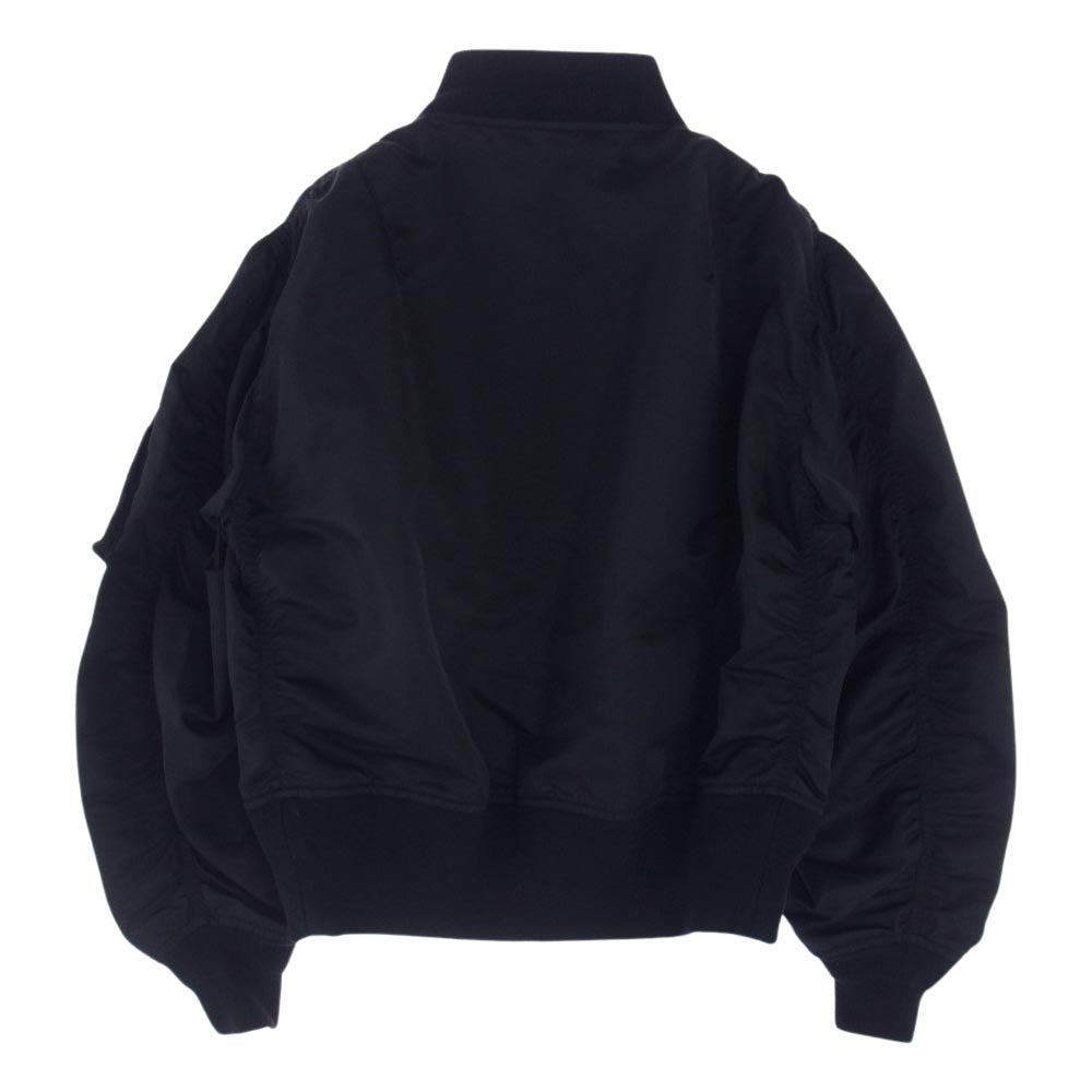 Sacai サカイ 16CDGW-49 DSMG限定 ドーバーストリートマーケット銀座別注 SACAI GEM サカイジェムコレクション ナポレオン MA-1 ブルゾン ブラック系 1【中古】