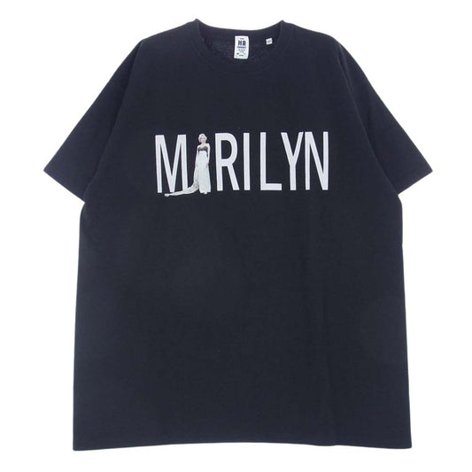 HOLLYWOOD RANCH MARKET ハリウッドランチマーケット 700082343 マリリンモンロー プリント Tシャツ ブラック系 XL【中古】