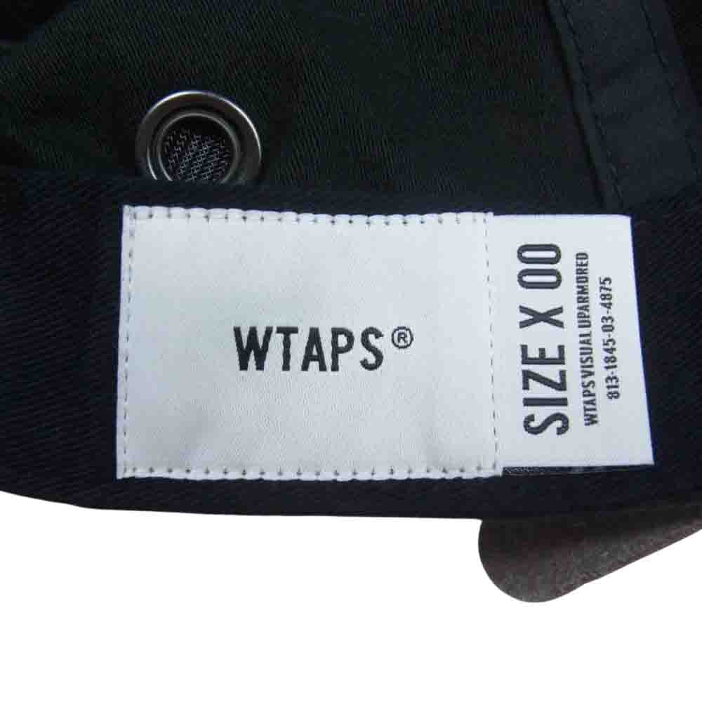 WTAPS ダブルタップス 202HCDT-HT02 T-5 CAP NYCO. SATIN コットン ナイロン キャップ ブラック系 00【美品】【中古】