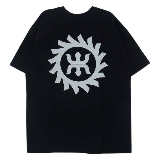 WTAPS ダブルタップス 22SS MON SS TEE 半袖 Tシャツ 火消し rising sun ブラック系 X04【中古】