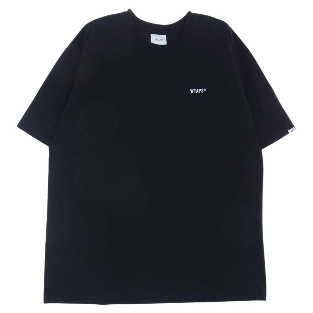 WTAPS ダブルタップス 22SS MON SS TEE 半袖 Tシャツ 火消し rising sun ブラック系 X04【中古】