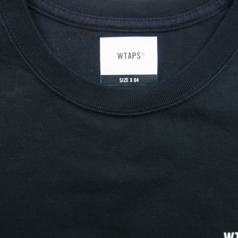 WTAPS ダブルタップス 22SS MON SS TEE 半袖 Tシャツ 火消し rising sun ブラック系 X04【中古】