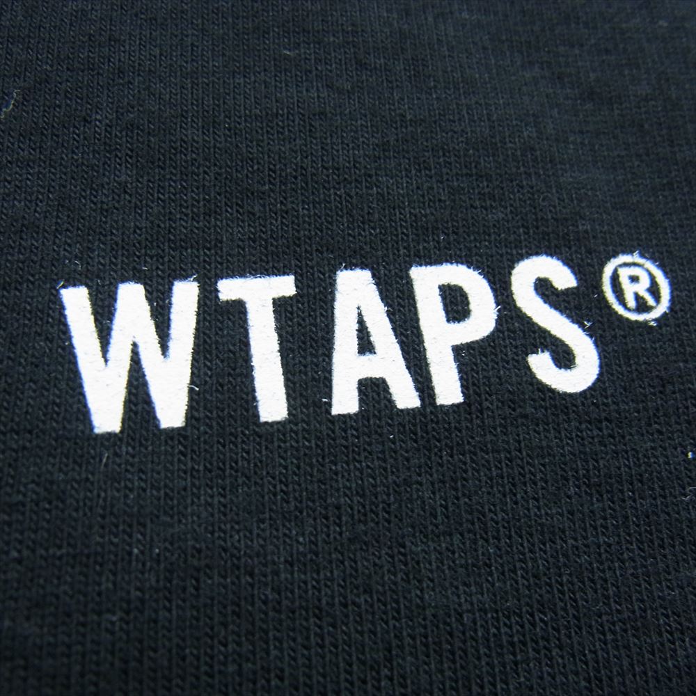 WTAPS ダブルタップス 22SS MON SS TEE 半袖 Tシャツ 火消し rising sun ブラック系 X04【中古】