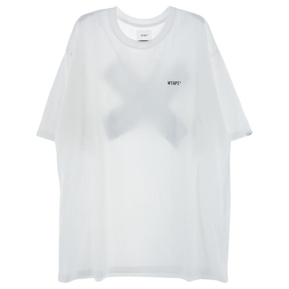 WTAPS ダブルタップス 22AW MMXX SS TEE 半袖 Tシャツ  ホワイト系 X04【中古】