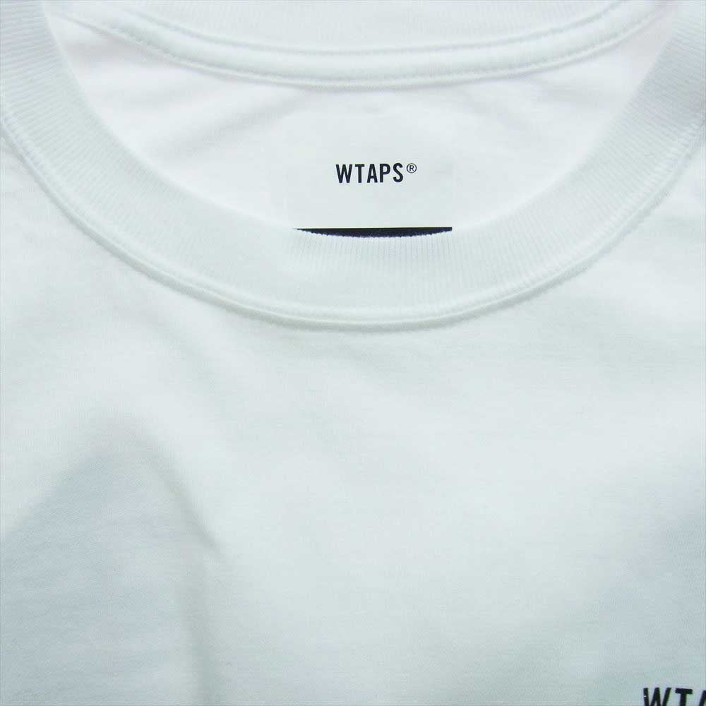WTAPS ダブルタップス 22AW MMXX SS TEE 半袖 Tシャツ  ホワイト系 X04【中古】