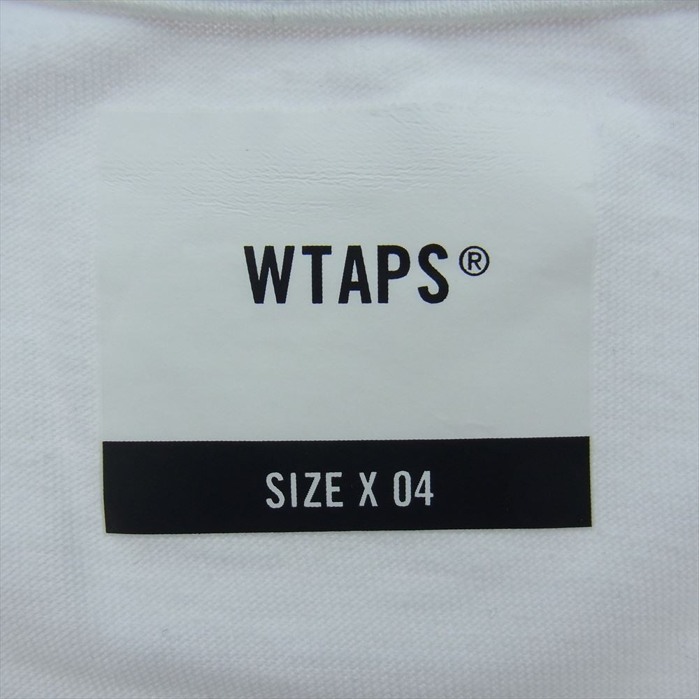 WTAPS ダブルタップス 22AW MMXX SS TEE 半袖 Tシャツ  ホワイト系 X04【中古】