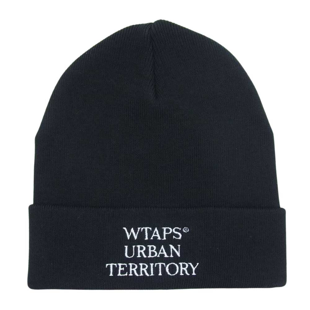 WTAPS ダブルタップス 23SS  231MADT-HT01 BEANIE 01 BEANIE CTPL COOLMAXR ビーニー ニット キャップ ブラック系【新古品】【未使用】【中古】