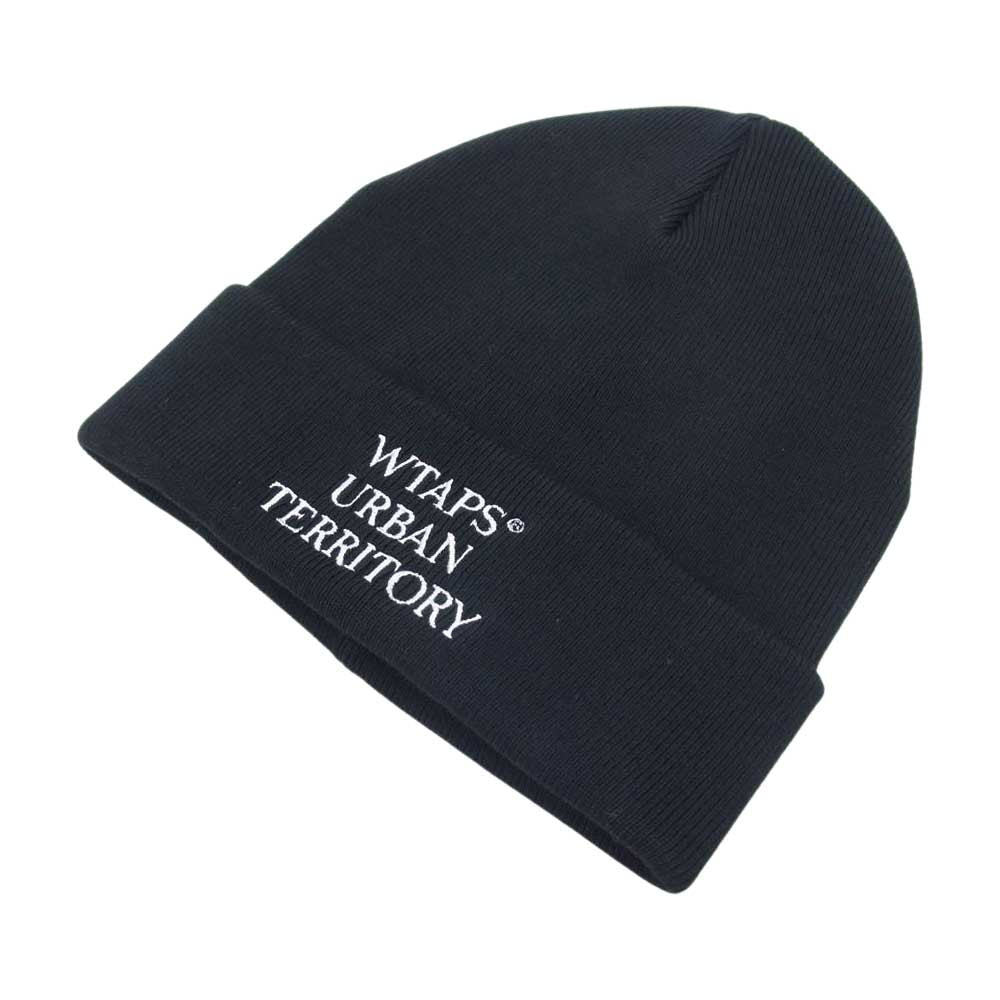 WTAPS ダブルタップス 23SS  231MADT-HT01 BEANIE 01 BEANIE CTPL COOLMAXR ビーニー ニット キャップ ブラック系【新古品】【未使用】【中古】