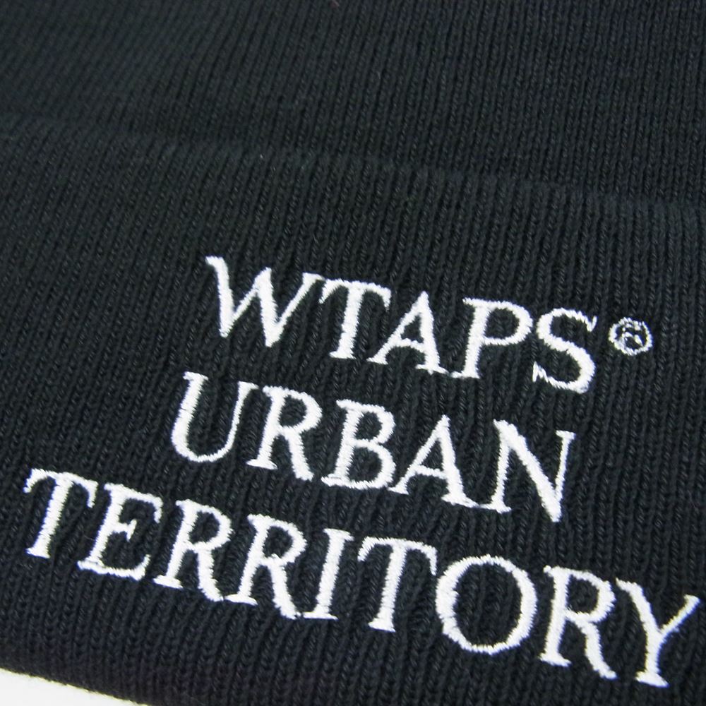 WTAPS ダブルタップス 23SS  231MADT-HT01 BEANIE 01 BEANIE CTPL COOLMAXR ビーニー ニット キャップ ブラック系【新古品】【未使用】【中古】
