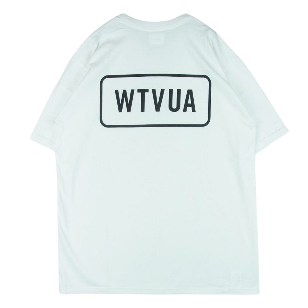 WTAPS ダブルタップス 22SS 221PCDT-ST04S WTVUA TEE 半袖 Tシャツ WHITE 日本製 ホワイト系 04【新古品】【未使用】【中古】