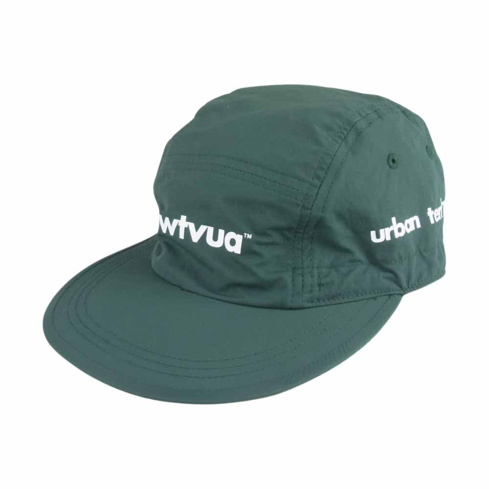 WTAPS ダブルタップス 21SS  211HCDT-HT09 CAP/NYLON.TUSSAH ナイロンキャップ 帽子 グリーン系 03【美品】【中古】