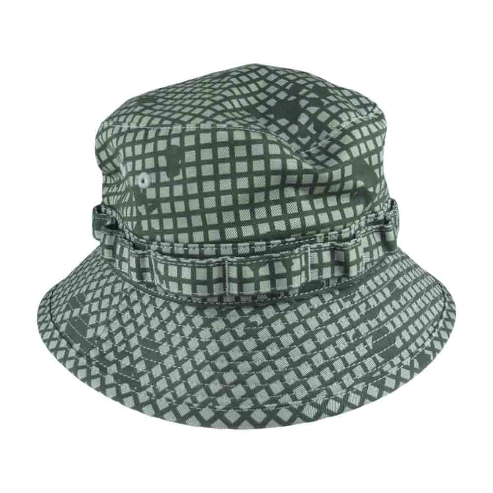 WTAPS ダブルタップス 21AW  212HCDT-HT17 JUNGLE 03 HAT CAMOUFLAGE カモ柄 ジャングル バケット ハット  カーキ系 03【美品】【中古】