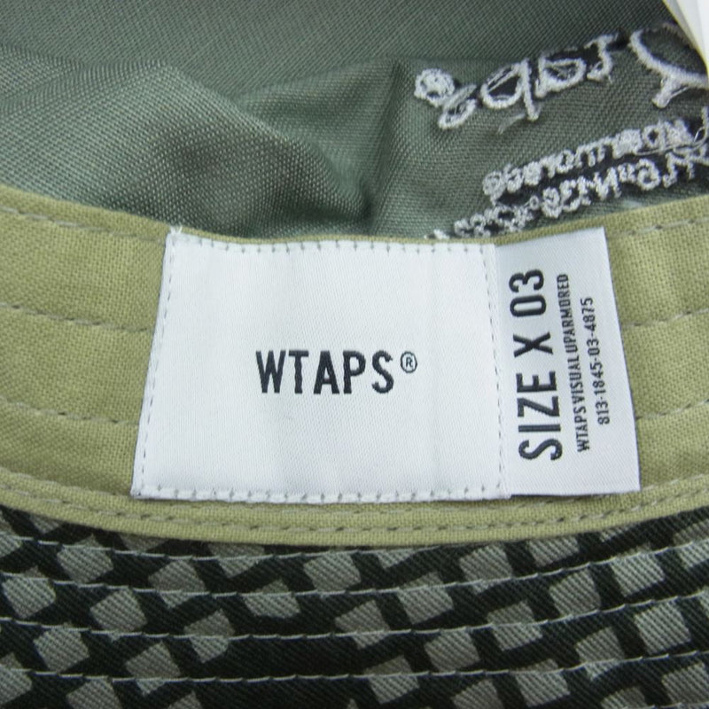 WTAPS 21AW JUNGLE 03 HAT CAMOUFLAGE - ハット