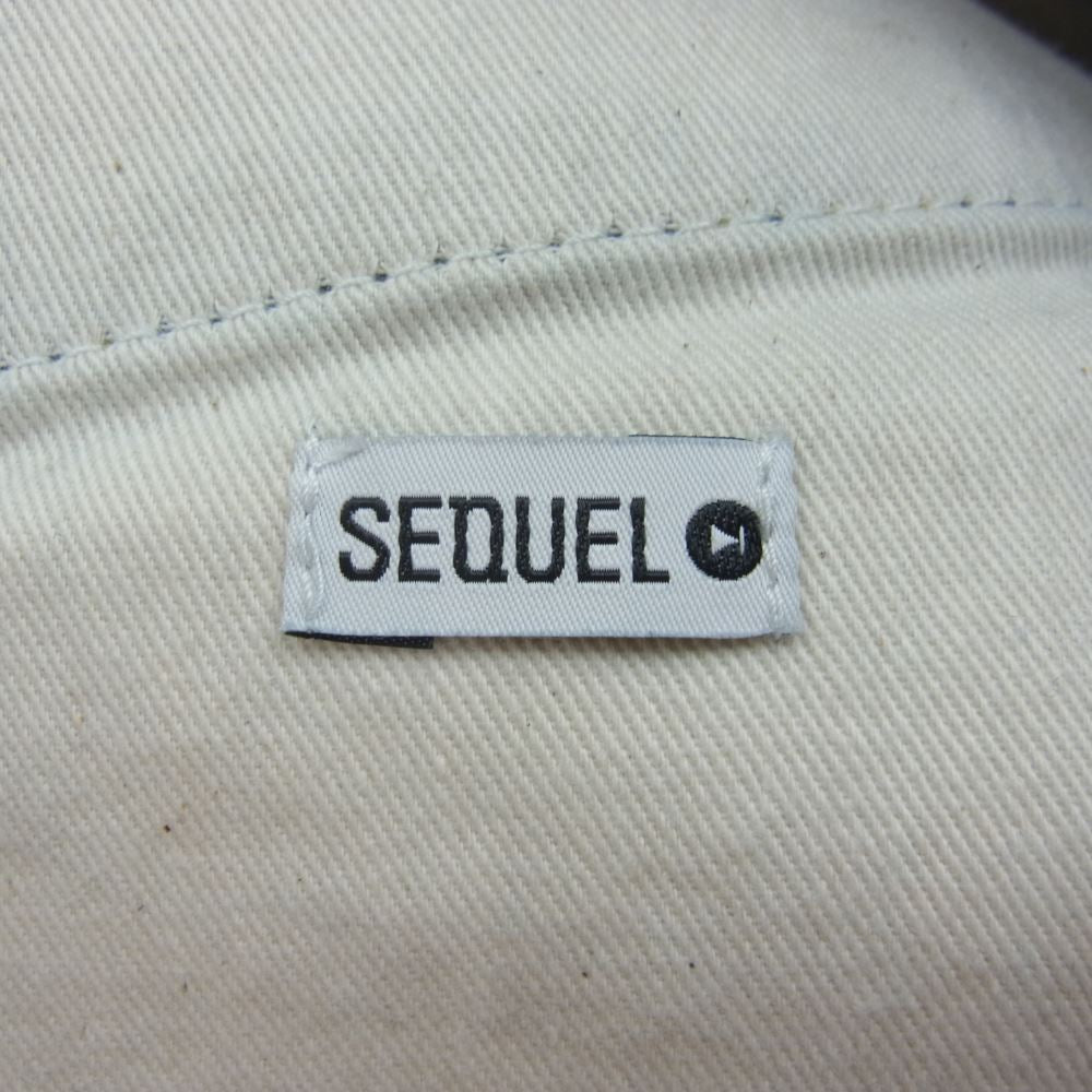 FRAGMENT DESIGN フラグメントデザイン × SEQUEL シークエル DENIM PANTS デニム パンツ インディゴブルー系 L【美品】【中古】
