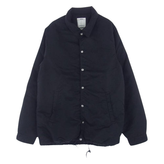 VISVIM ビズビム 18AW 0118205013029 COACH JKT 泥染 コーチ ジャケット ブラック系 2【中古】