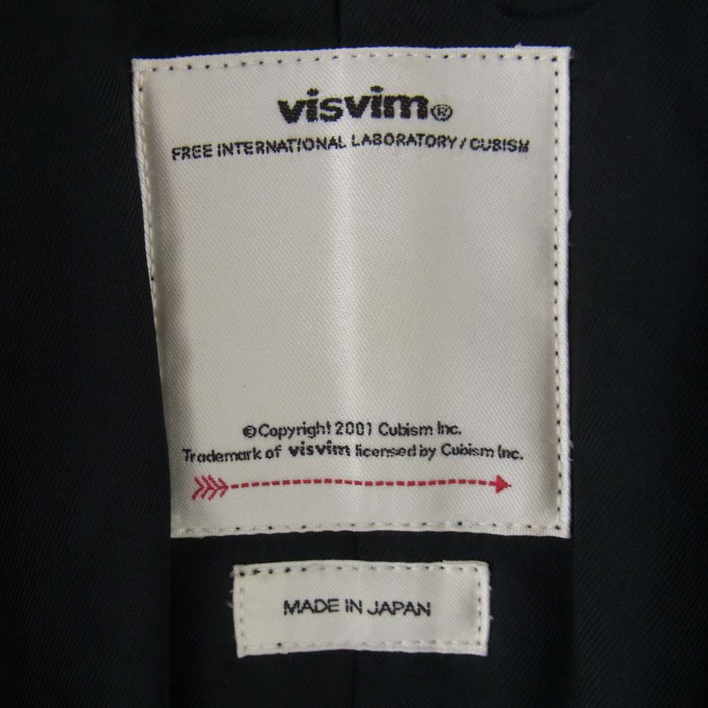 VISVIM ビズビム 18AW 0118205013029 COACH JKT 泥染 コーチ ジャケット ブラック系 2【中古】